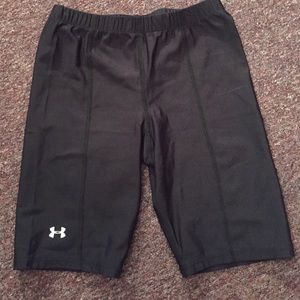 Under armour spandex!
