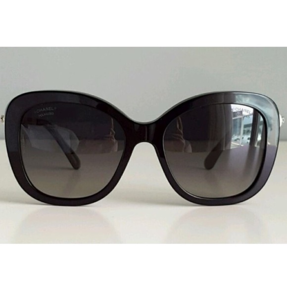 Chanel bijou square pearl sunglasses