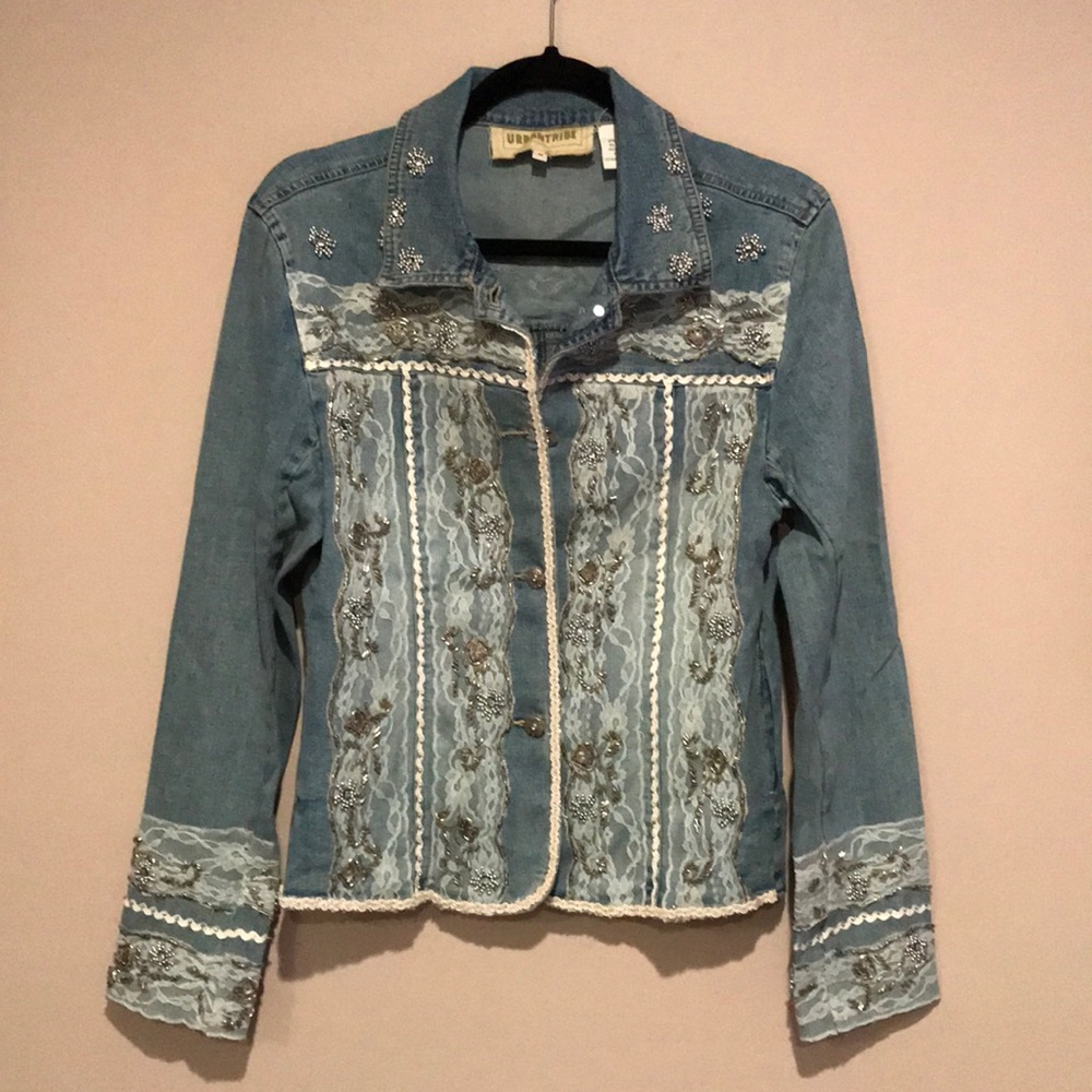 Embellished Denim Jacket