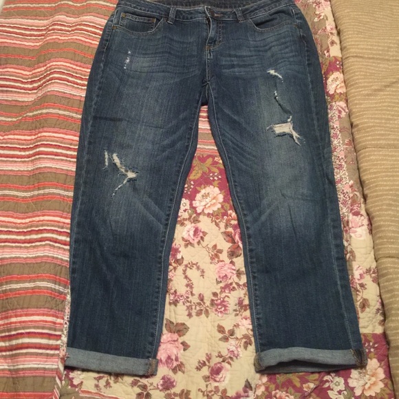 Boyfriend jeans by Jennifer Lopez