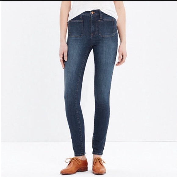 NWOT Madewell High Waisted Sailor Jeans
