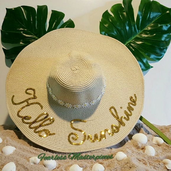 Custom floppy beach hat - Picture 3 of 4