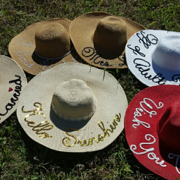 Custom floppy beach hat - Picture 4 of 4