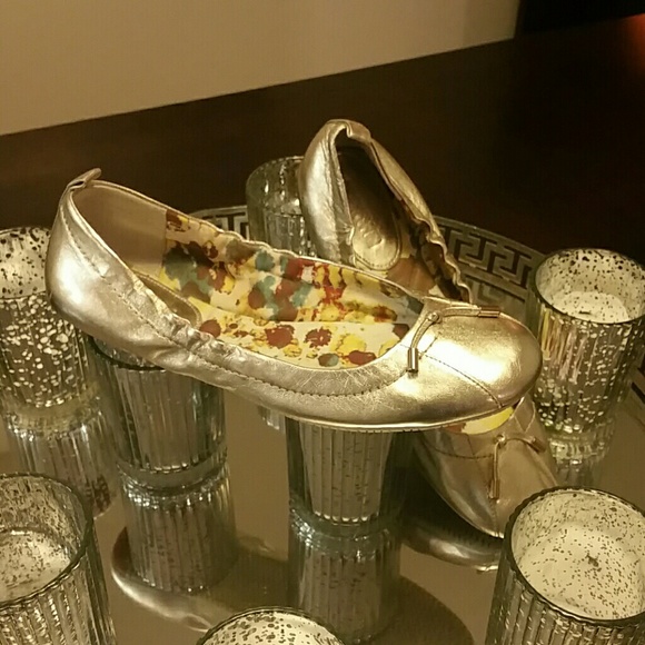 Sperry Top-Sider women size 8.5  leather metallic