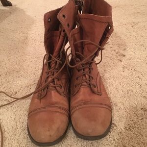 Steve Madden combat boots