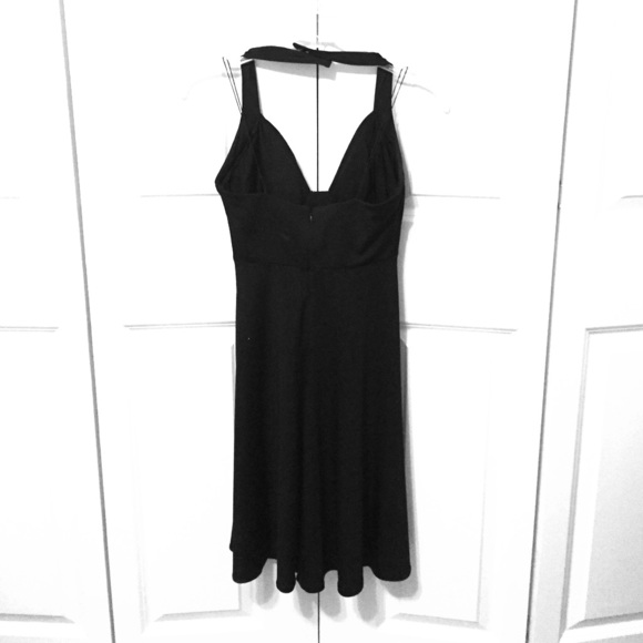 Maggy London Petite Black Halter