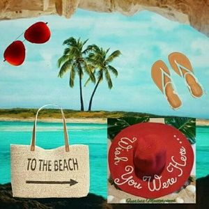 Custom floppy beach hat