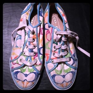 Coach Multicolored Tennis Shoes