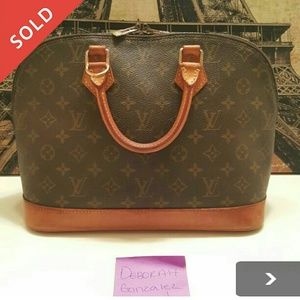 AUTHENTIC LOUIS VUITTON ALMA