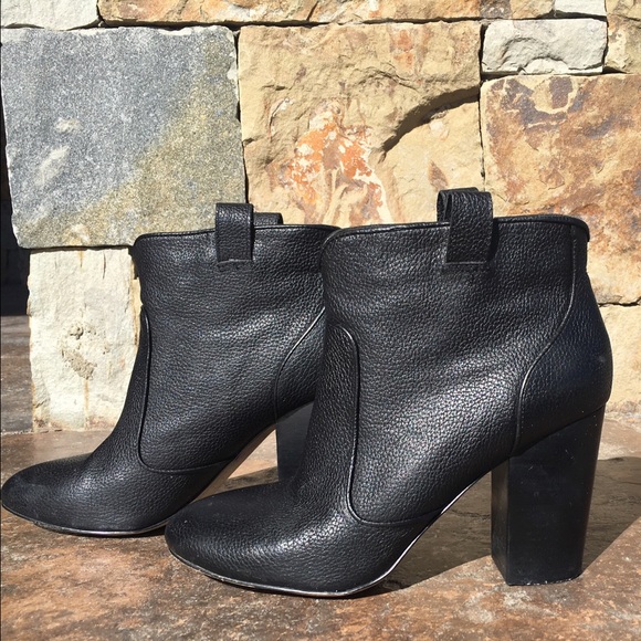 French Connection Black Booties