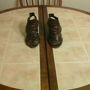 Leather Gladiator boot sandal