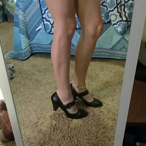 American Eagle by Payless Shoes - Black buckle Maryjane's