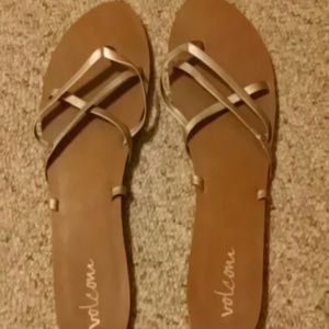 Volcom Brand Strappy Sandals