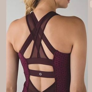 Lululemon Ready Set Sweat Tank SPXR/RASP size 4