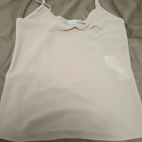 Beige Valentino camisole
