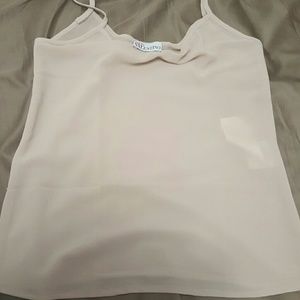 Beige Valentino camisole