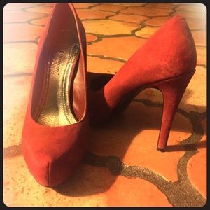 BCBGeneration Red 4 1/2" Stilleto. Worn once!
