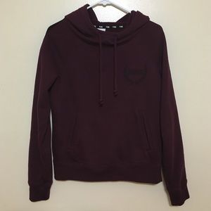 RARE VS PINK COWL NECK HOODIE