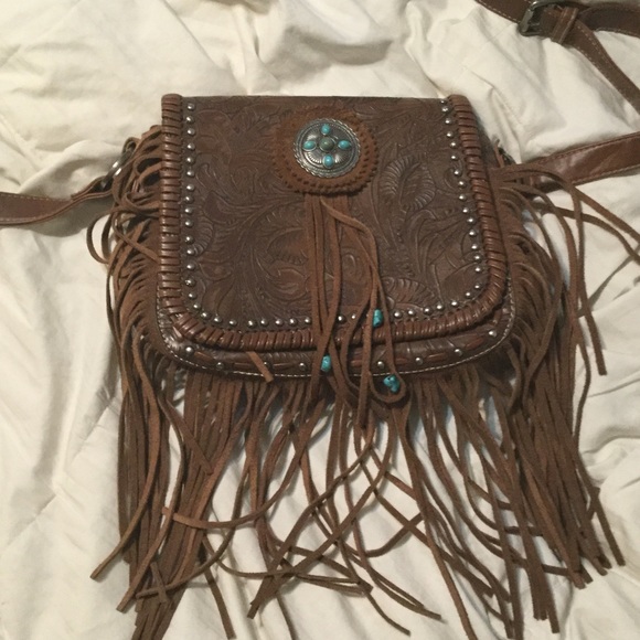 Trinity Ranch fringe purse