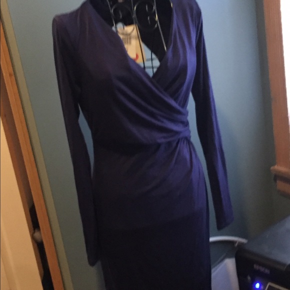 Casual couture navy lightweight dress