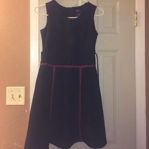 Cute red and black dress