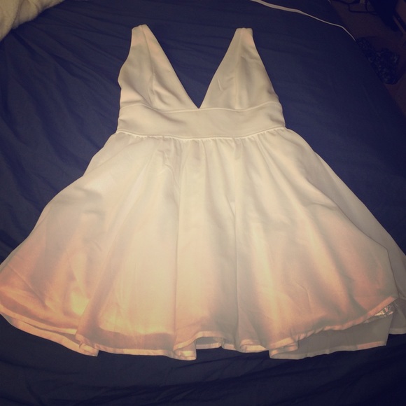 White dress