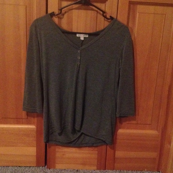 Gray long sleeve
