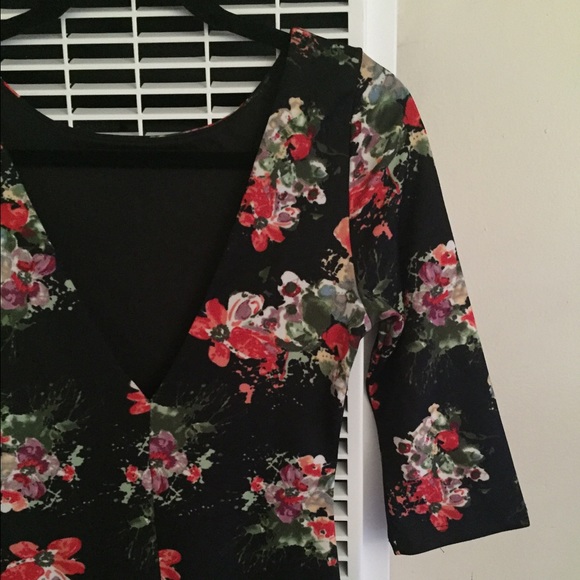 🚨Floral Midi Dress - Picture 3 of 3