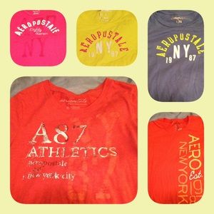 Bundle of 5 Aeropostale Tee Shirts