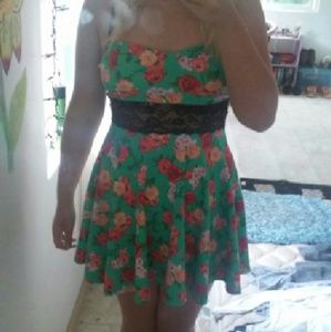 Floral skate dress