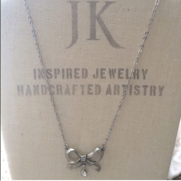 Jewel Kade Jewelry Jewel Kade Blushing Bow Necklace Poshmark
