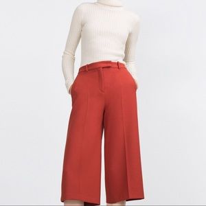 Zara Brick Culottes