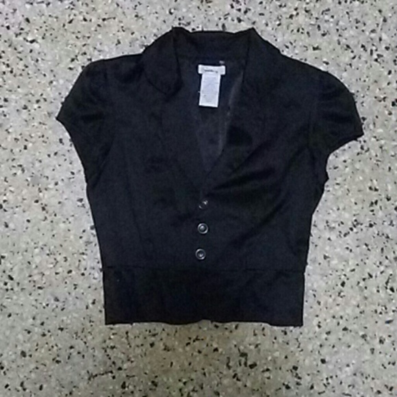 Short-Sleeve Blazer