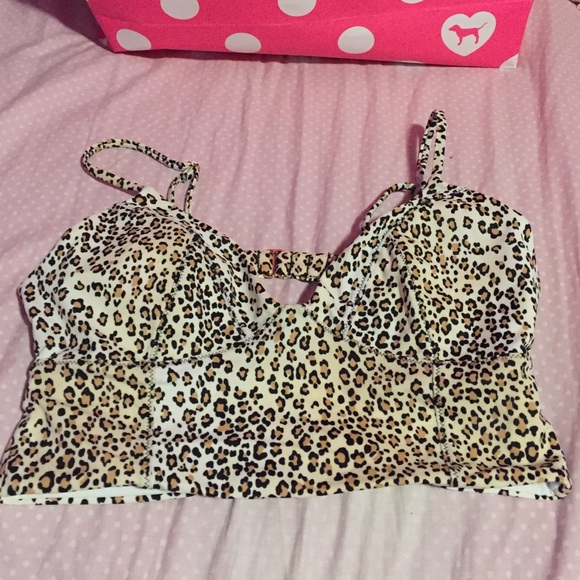 Victoria's Secret cheetah swimwear. Size M