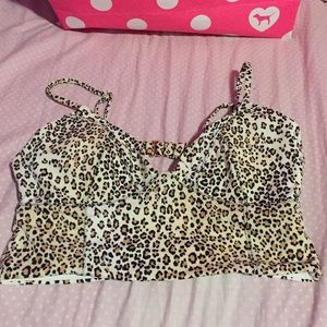 Victoria's Secret cheetah swimwear. Size M