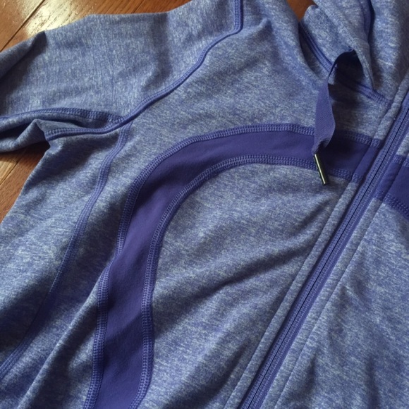 Lululemon Stride Jacket heathered purple hoodie 2 - Picture 3 of 4