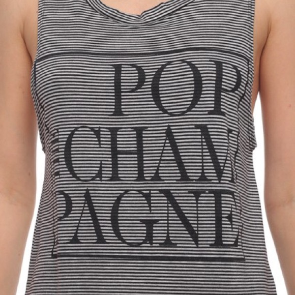 | NEW | 'POP THE CHAMPAGNE' TANK | - Picture 2 of 4