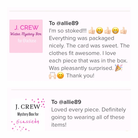 J. CREW Mystery Box- 4 items - Picture 4 of 4