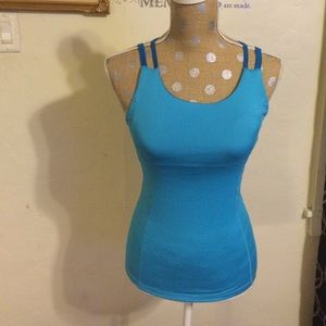 Champion blue workout top