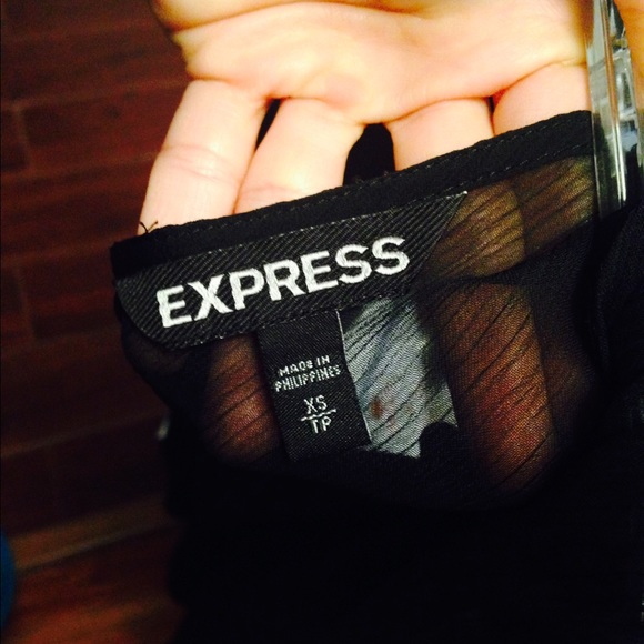 Express Black Cocktail Dress - Picture 3 of 3