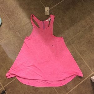 Hot pink tank