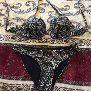 Two pieces swimming suits