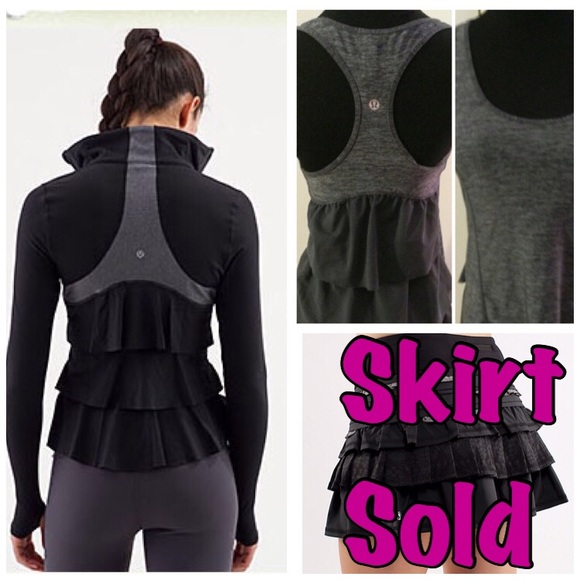 RARE Lululemon Special Edition Ruffles! Size 4 & 6 - Picture 1 of 3