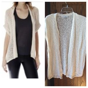 Isabel Lu Cream Knit Cardigan Duster