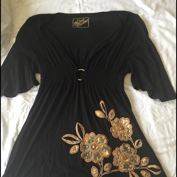 Soul Revival Top with Embroidered Details