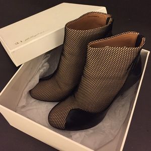 3.1 Phillip Lim black Francis mesh boots