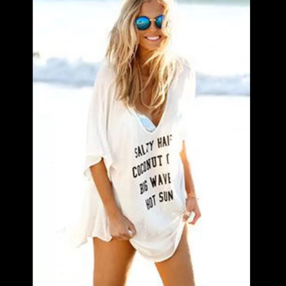 Ultra Soft Salty Hair Beach Tee - Picture 3 of 8