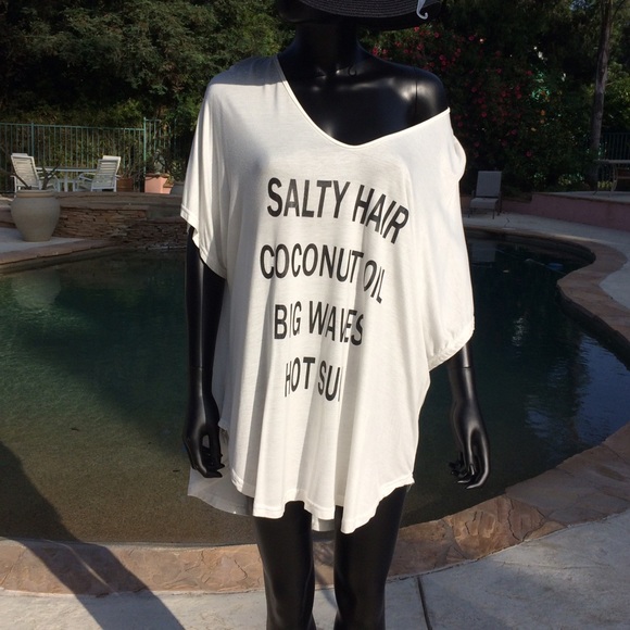 Ultra Soft Salty Hair Beach Tee - Picture 5 of 8