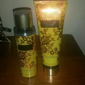 Victoria  secret body mist and lotion set