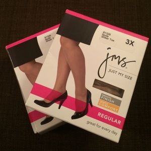 Bundle of Just My Size hosiery